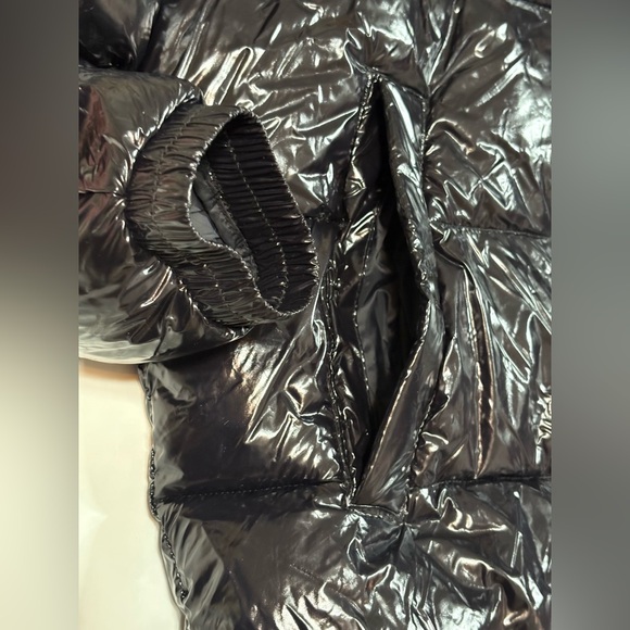 NEW Calvin Klein Men’s Water Resistant Insulated Puffer Jacket Coat Black Shine - Picture 4 of 15